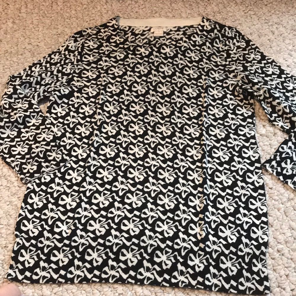 Jcrew bow sweater